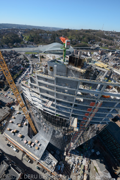 tour des finances à Liège